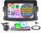 2G+64G Wireless Carplay Android Autoradio für Dacia Logan Dokker Duster Sandero Lodgy Renault Captur Symbol 7 Zoll Autoradio mit Android Auto GPS Navi WiFi Mirror Link Bluetooth FM/RDS Rückfahrkamera