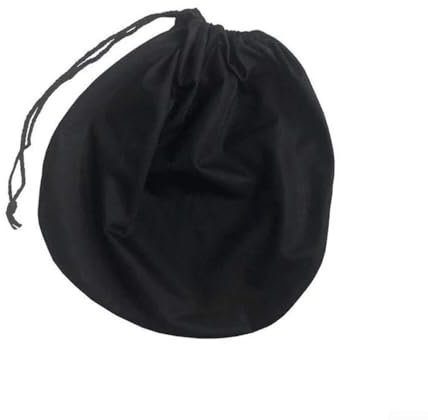 Práctica bolsa con cordón para cascos de motocicleta, protege contra la acumulación de polvo