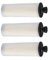 Tidevib Lot de 3 accessoires pour nettoyeur vapeur Karcher SC3 Upright Premium Series Noir Blanc ABS Accessoires compatibles pour tapis de sol