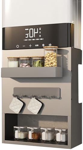 Magnetic Pipe Cover - Conceals Gas Lines and Boilers, Wall-Mounted Utility Hider for Bathroom, Kitchen, Home, and Office