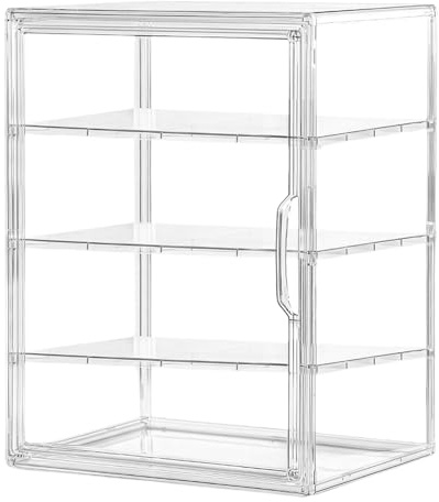Fenayuu Backwaren Vitrine, Brotaufbewahrungsbox Mit 4 Ebenen, Luftdichter Aufbewahrungsbehälter Für Küche, Vorratsschrank, Theke, Wohnung Und Haushalt, Selbstgemachtes Brot, Teig, Sandwiches