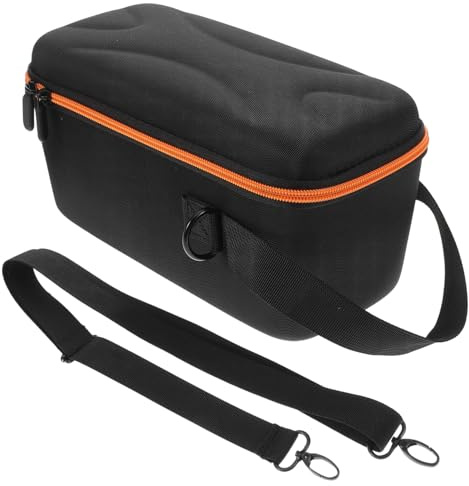 FRCOLOR Speaker Storage Box Lightweight Travel Carry Case Adjustable Shoulder Strap Portable Speaker Storage Case for Portable