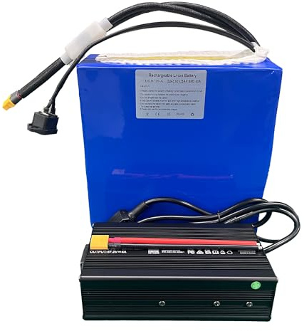 UK Stock 60V20Ah 60V25Ah li-ion battery pack LG A grade cell 50A BMS for ebike, e-scooter, e-cycle etc. (LG4800-60V25Ah)