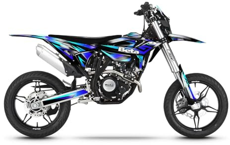 Arider Dekor passend für Beta RR 50/125 2021-2026 | Motorrad Aufkleber Set zum Selbstaufkleben | UV-beständiger Lack- und Verkleidungsschutz | Folierung mit Luftkanal-Technologie | Made in Germany
