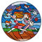 Goebel 66450271 Romero Britto Schale - Love Blossoms