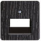 Kopp 349537188 Milano Wenge Abdeckung für UAE-Anschlussdose