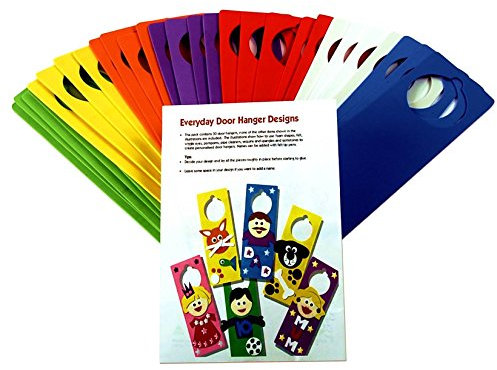 Creation Station CT1050 Foam Door Hangers, Medium