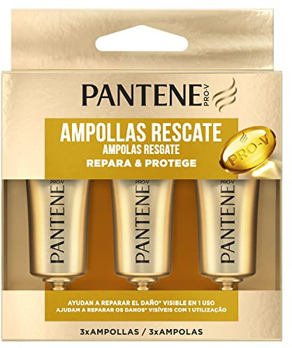 Pantene Repara & Protege Ampolla 15 ml, Repara para Conseguir un Pelo Brillante y Suave
