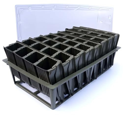 Elixir Gardens Deep Root Trainer Set | Haxnicks Rootrainer Propagation Growing System | Quantities 1-10 Available | Includes Re-Useable Cell Pack with Stand & Lid | x 1