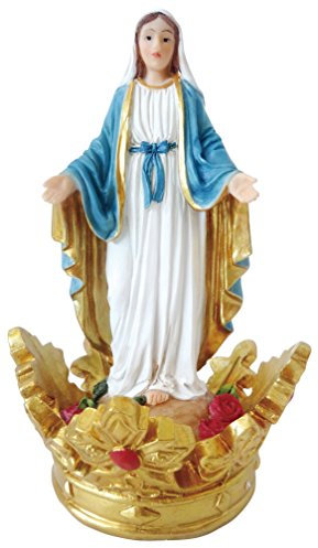 14 cm Virgin Mary Statue Virgen Maria Estatua Geschenk Religiöse Dekoration