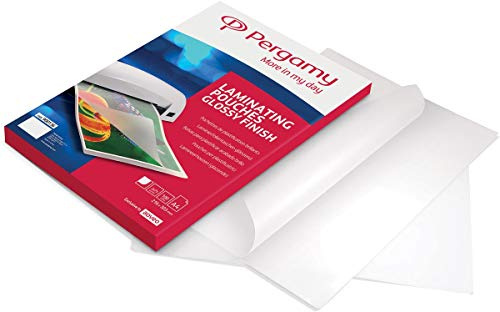 Pergamy 900143 Laminierfolien A4 2x80my selbstklebend transparent