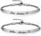 Big Sister Little Sister Armbänder Set mit 2 Schwestern ID Armbänder, 2pcs, Edelstahl, Kein Stein
