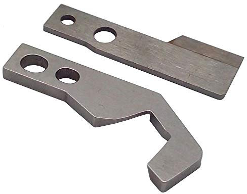 yicbor oberen beweglichen Messer Overlock-Maschine 340406 unten Messer 340468 Für Pfaff 4760,774,776,783,784,785,786,787,788 (Obere + Untere Messer)