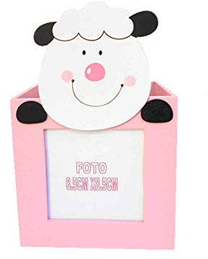 Stiftehalter oder Stiftehalter und Fotorahmen, Kindergeschenke Ein origineller Stiftehalter für den Kinderzimmertisch.