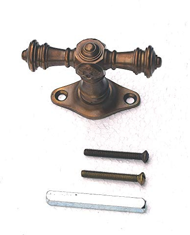 Graf von Gerlitzen Antik Messing Fenstergriff Dresdner Blume Fenster Griff Fensterolive Olive Gründerzeit F68A