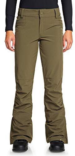Roxy Damen Creek-Shell-Schneehose, ivy Green, S