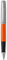Parker Jotter Originals Fountain Pen | Classic Orange Finish | Medium Nib | Blue & Black Ink