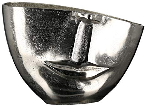 Casablanca Vase - Vision - Alu, vernickelt Höhe: 21cm