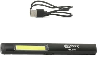 KS Tools 150.4400 LED COB Stripe Inspektionslampe 350 Lumen mit UV-Spot LED und Laserpointer