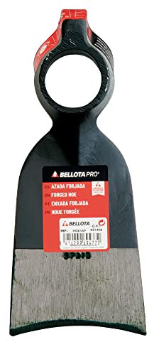 Bellota HOE242AP - Azada forjada para Plantar parterres y Zonas de rocalla, con Martillo en el Ojo y Sistema antigiro.