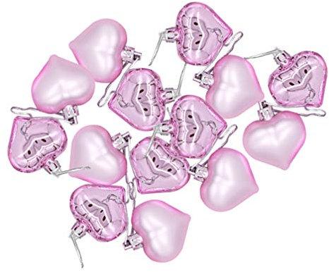 Operitacx 2 Kisten Geschenk Christbaumschmuck Weihnachtsdeko Weihnachten Hängen Hängender Anhänger Hängende Dekoration Bunte Verzierung Dekorativer Anhänger Kranz Liebe