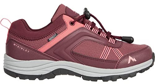 McKinley Unisex Kinder Maine Ii Walking-Schuh, Red Wine Charcoal Re, 32 EU
