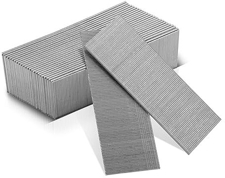 STAHLWERK Chiodi ad aria compressa F45 calibro 18 (1,25x1,05 mm) con larghezza della testa di 2 mm in un set di 5000 chiodi a nastro | chiodi a graffa per chiodatrici, pistole sparachiodi e fissatrici