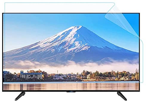 LIANGJUANG Protector de Pantalla de televisión Protector de Pantalla de TV Protector de Pantalla de TV de 55 Pulgadas, película Mate antideslumbrante/antiluz Azul(Color:70 1538 * 869,Size:)
