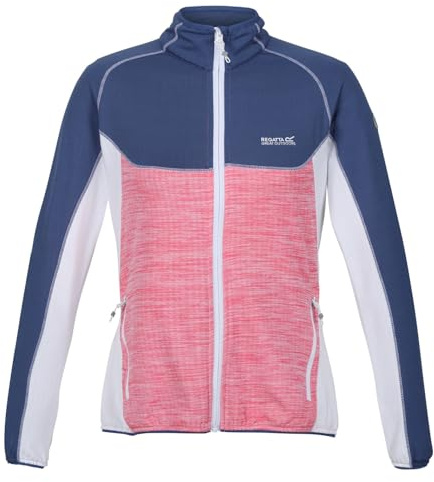 Regatta Hepley Damen-Fleeceoberteil mit durchgehendem Reißverschluss, FruitDv/DusD, 34