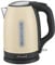 Belaco Electric Kettle, Stainless Steel Housing 1.7L Fast Boil Cordless 360° Rotation Removable Water Filter 1800-2200W Auto Shut-Off & Boil-Dry Protection Cream