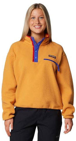 Columbia Helvetia? II Cropped Half Snap Fleece Sunstone - XS