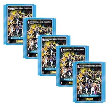 Panini NBA Saison 2023/2024 Sticker - 5x Sammeltüten