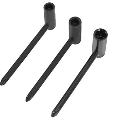 TOYANDONA 3pcs Guitar Wrench for Truss Rod Ergonomic Wrenches for Bass and Acoustic Guitars Comfortable Grip for Easy Tuning and Repair