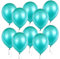 Luftballons Tiffany Blau, 60 Stück 12 Zoll Turquoise Latex Ballons, Türkis Helium Balloons mit Bändern, Partyballon Dekorationen für Geburtstage Hochzeit Valentinstag Graduierung Kommunion Thema Party