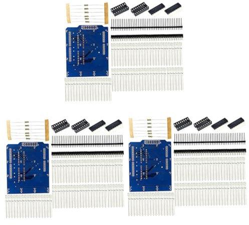 Angoily 3sätze Blau Led Würfel Lampe Diy Elektronik-kit Einfach Zu Montierendes Led-licht Für Kreative Projekte Für Heimwerker Und Bastler