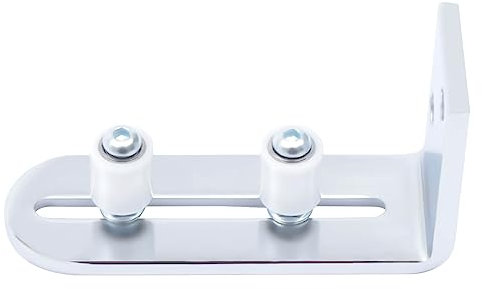 Edelstahl Schiebetürsystem Bodenführungsrolle Schiebetür Beschlag Laufschiene - Stabil, Langlebig - Ideal für Hausrenovierung und Raumtrennung