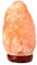 Vaster Moto Lámpara de sal del Himalaya Lámpara de sal de roca de cristal hecha a mano Base de madera Roca de cristal natural Lámparas de sal de las estribaciones del Himalaya (ROSA, 3-5KG)