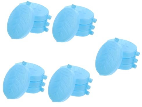 BESPORTBLE 20pcs Reusable Ice Blocks Cooling Pack Freezer Blocks Multipurpose Ice Packs for Cooler