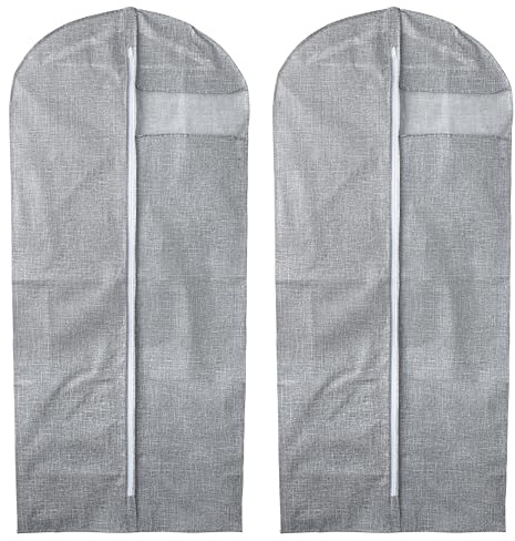 ESTEXO Kleiderschutzhülle Klamottenhülle 60x135 cm 2er Set Kleiderhülle Kleidersack