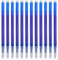 Packung mit 12 radierbaren Ersatzminen, 0,5mm, für Pilot Fixion-Stifte, wärmeempfindliche Tinte, glattes Schreiben von 400 m,für tägliches und professionelles Schreiben (blau, 0.5mm)