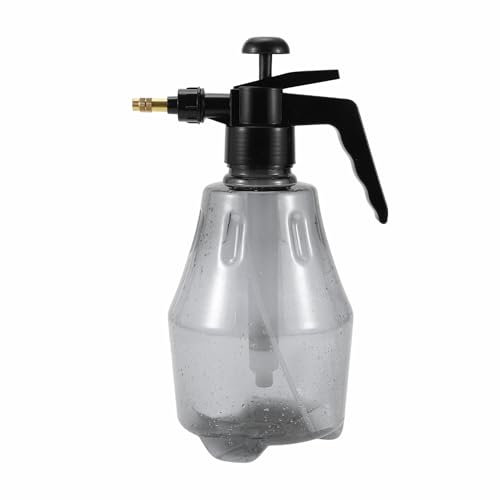 Hihaha Pulverizador De Bomba/Botella De Spray Exterior Para Jardín Hogar/Plástico Duradero 1.5L 1 Pc Gris