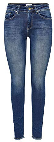 ONLY Female Skinny Jeans ONLBLUSH Mittlere Taille Skinny Fit Knöchellang Jeans