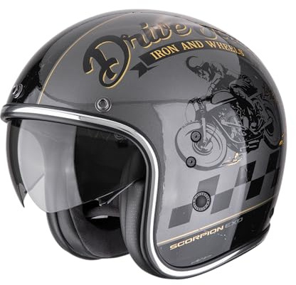 SCORPION BELFAST EVO DRIVE FAST Silver-Black-Gold S