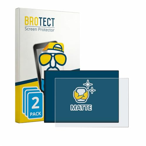 BROTECT Entspiegelungs-Schutzfolie für CrossControl CCpilot V700 (2 Stück) Matte Displayschutz-Folie, Anti-Reflex, Anti-Fingerprint