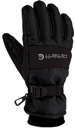 Carhartt Herren Wp Wasserdichter isolierter Handschuhe für kaltes Wetter, Schwarz, L (Pack of 1)