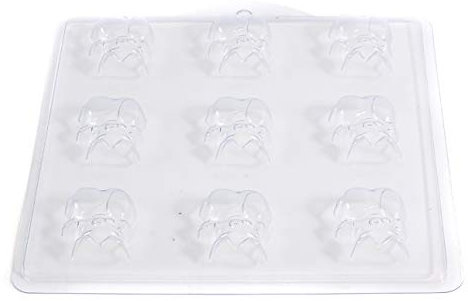 6 Mulden Snoopy Seife, Badebombe Silikonform K12