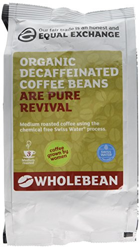 Equal Exchange Organic Swiss Water Decaffeinated Coffee Beans 227 g (Pack of 2)