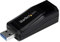 StarTech.com Adattatore USB 3.0 a Gigabit Ethernet RJ45, Scheda di rete NIC esterna USB a LAN Ethernet 10/100/1000 Mbps (USB31000NDS)