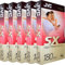 5 x 3Hrs High Quality JVC Blank VHS Video Tape Cassette For High Performance and Repeat Use SX180