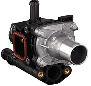 febi bilstein 49187 Thermostat mit Gehäuse, Dichtung und Temperaturschalter, 1 Stück
